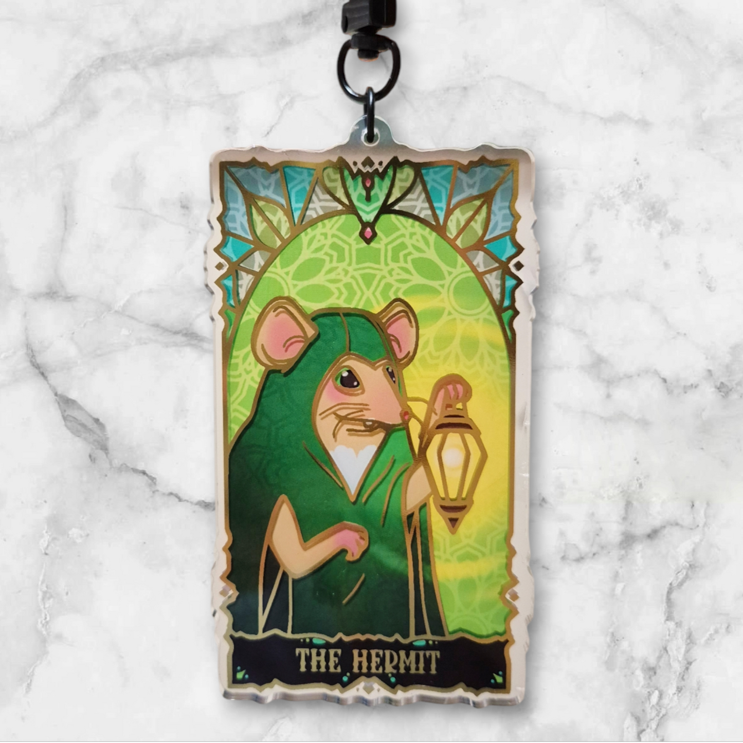 Stained Glass Tarot Charms