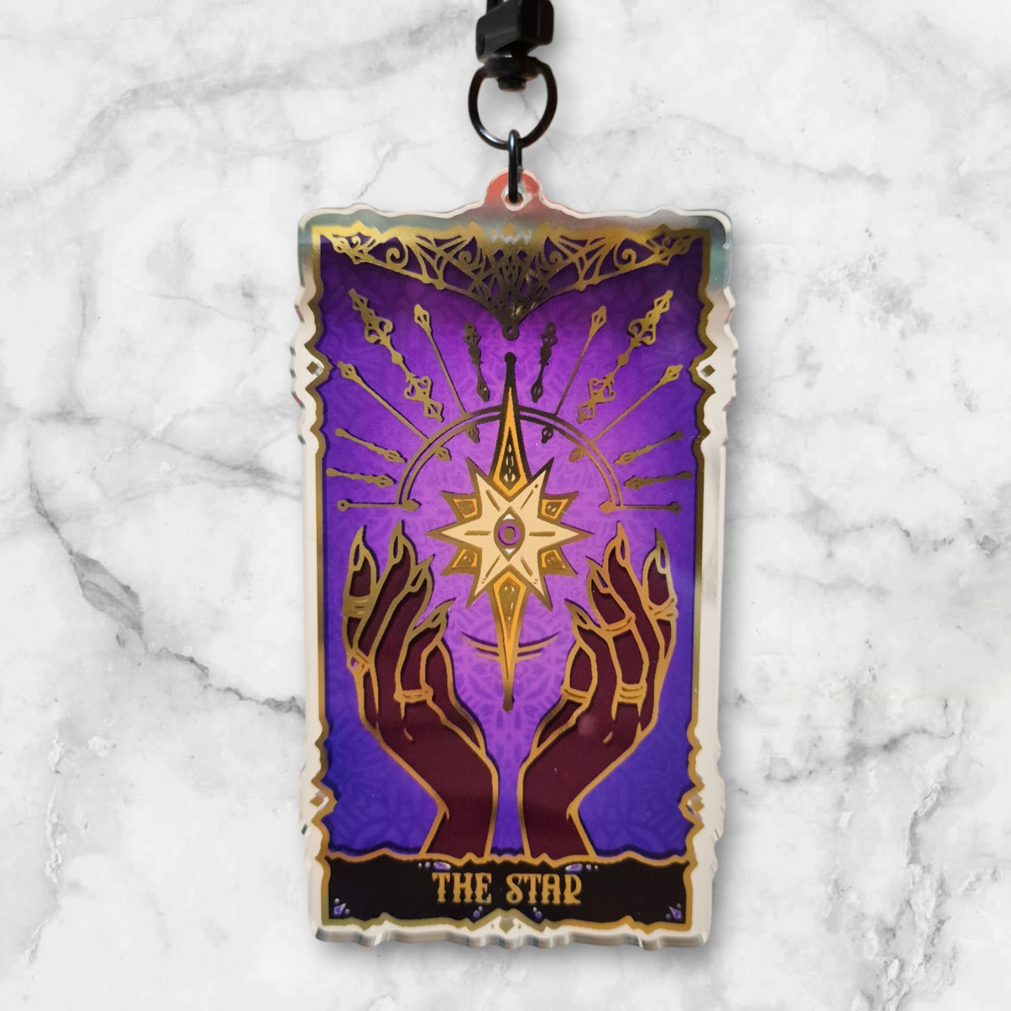 Stained Glass Tarot Charms