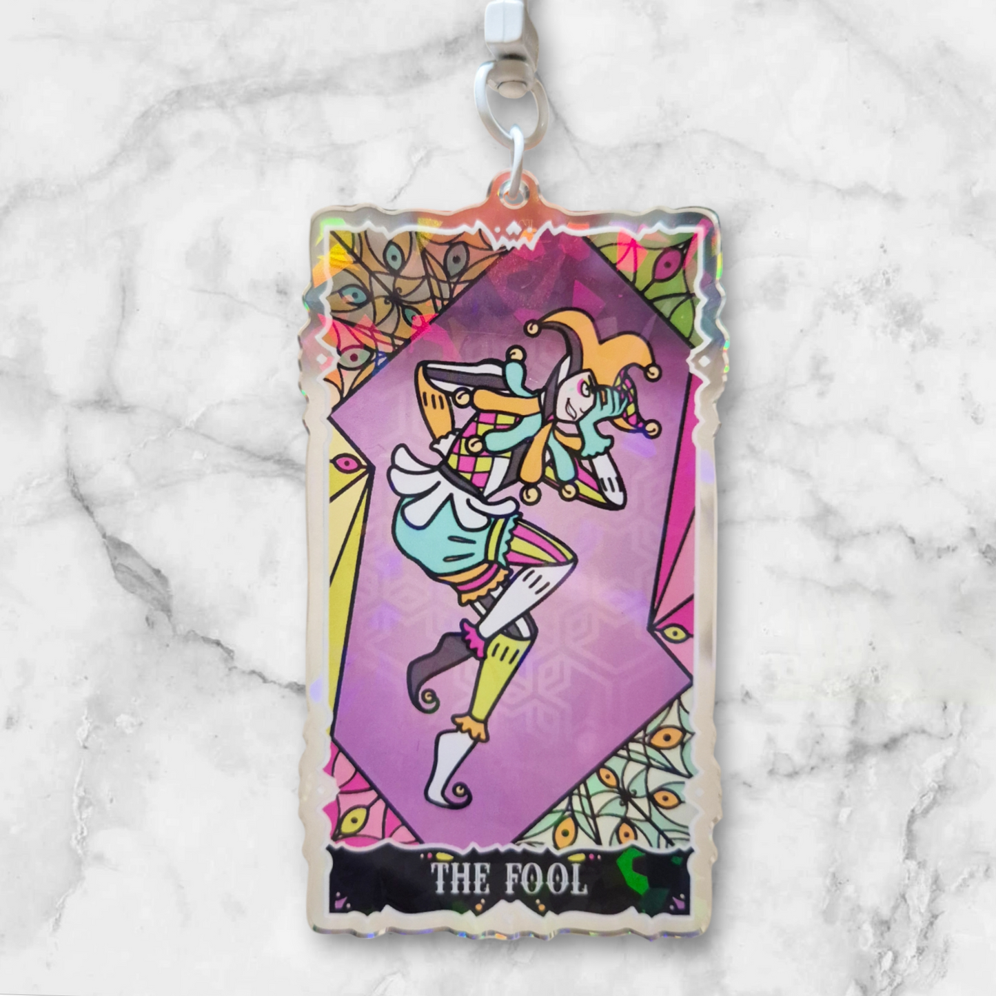 Stained Glass Tarot Charms