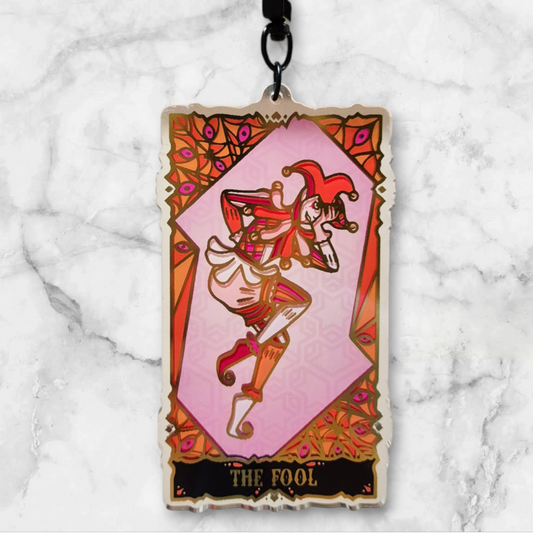 Stained Glass Tarot Charms