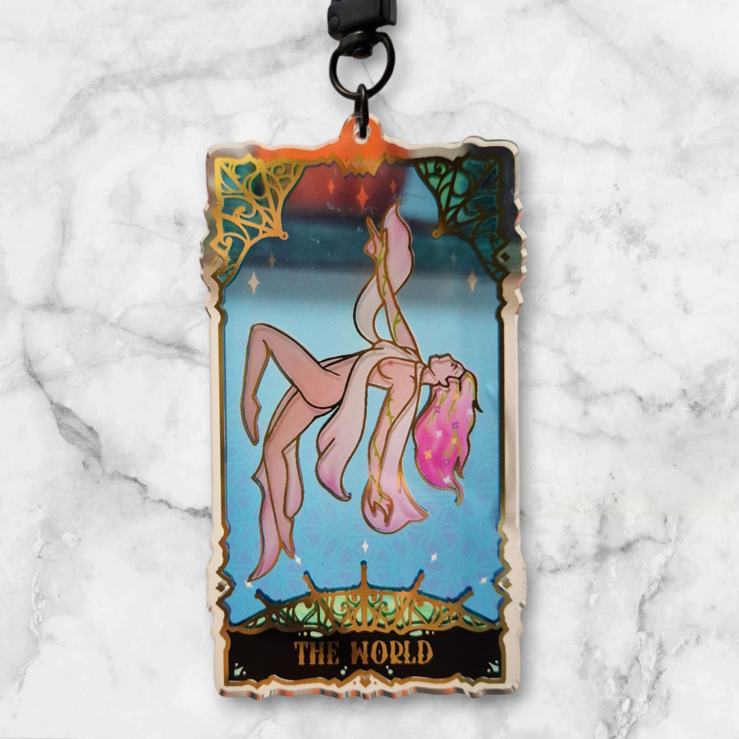 Stained Glass Tarot Charms