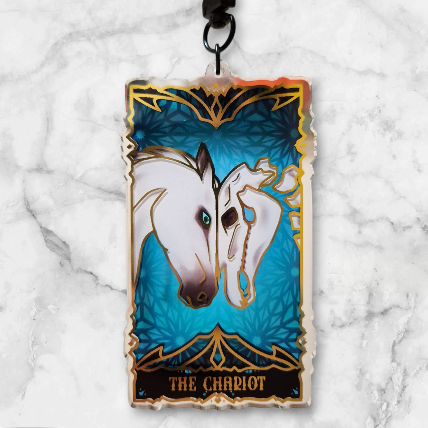 Stained Glass Tarot Charms