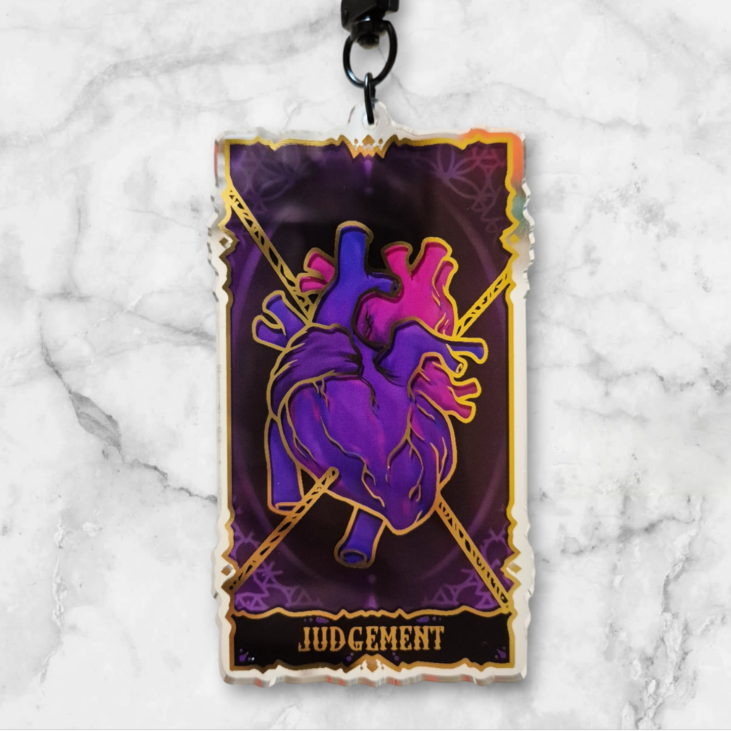 Stained Glass Tarot Charms