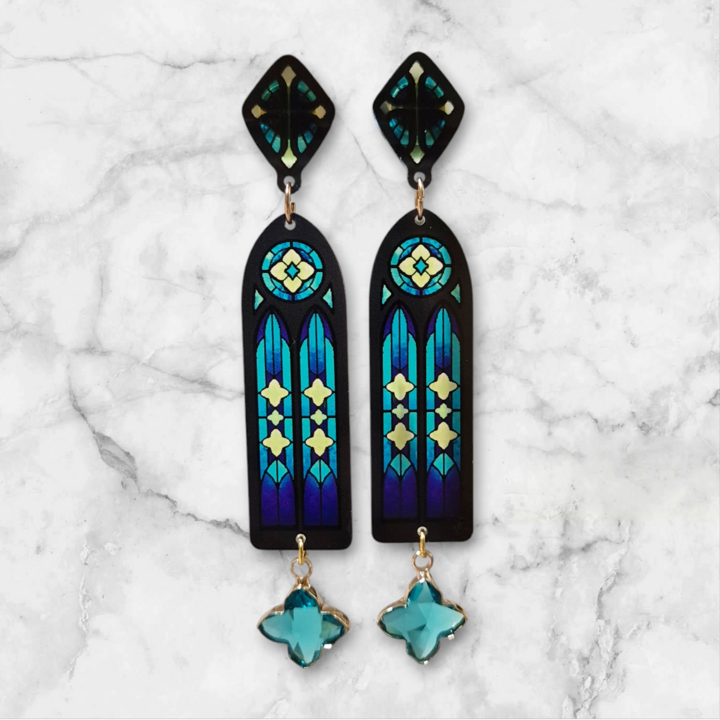 Cathedral Window Earrings