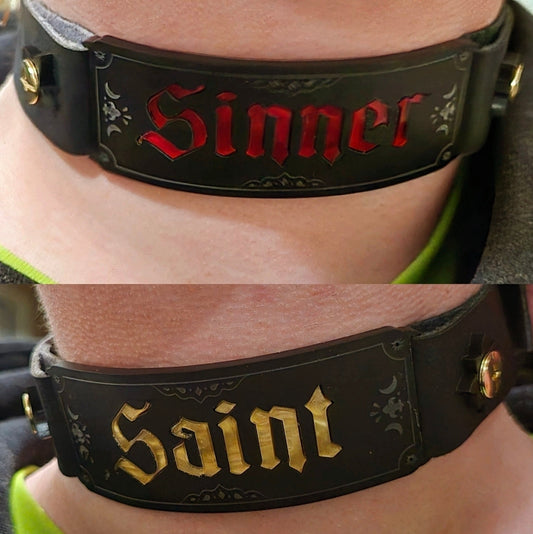 Acrylic Collars - PRE-MADE